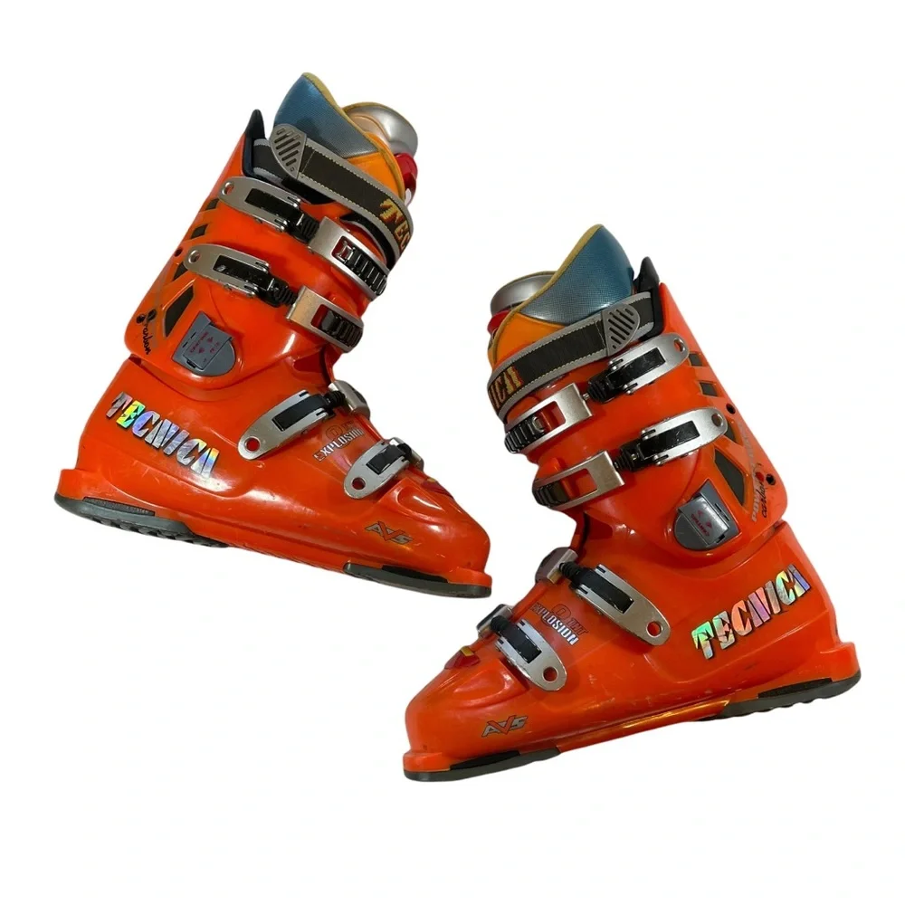 Tecnica TNT Explosion 8 AVS Power Frame Carbon Size US7.5 UK41 Orange Ski Boots